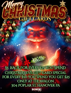 avalon christmas flyer
